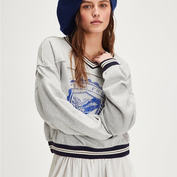 FREE PEOPLE West Coast Pullover S - Picture 1 of 5